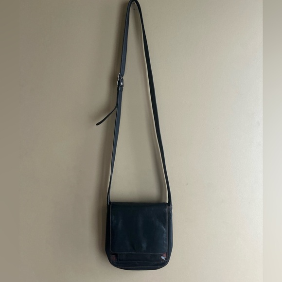 Vintage 90s Derek Alexander leather wallet crossbody - Picture 2 of 16